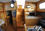 Looking aft